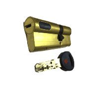 Картинка Цилиндровый механизм Mauer New Wave 4 ключ-ключ-L=77мм/31-46/,цвет латунь, 5 ключей в Казани Цилиндровый механизм Mauer New Wave 4 ключ-ключ-L=77мм/31-46/,цвет латунь, 5 ключей в Казани